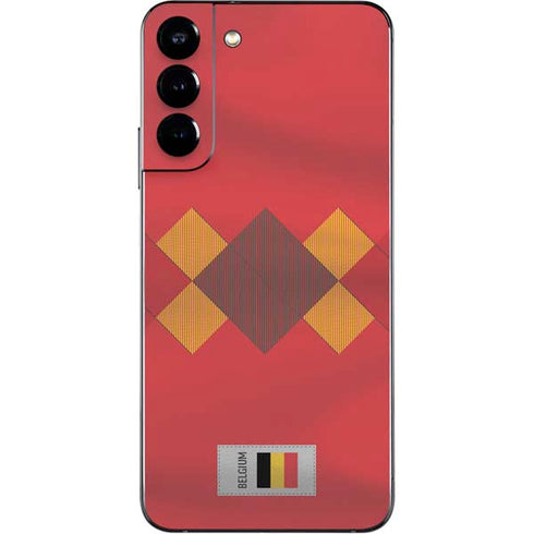 Belgium Soccer Flag Galaxy S22 Plus Skin